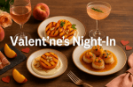Valentine’s Night-In: Peach-Perfect Pairings