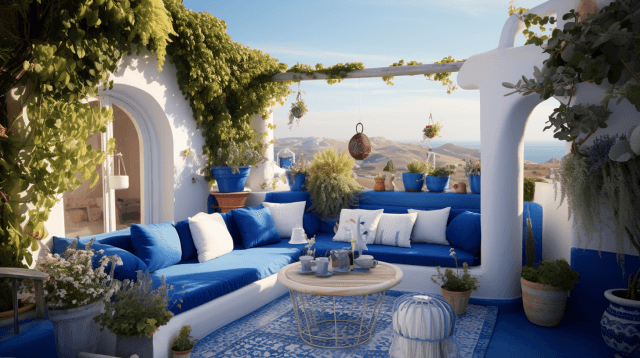 How to Transform Your Garden into a Santorini-Inspired Oasis